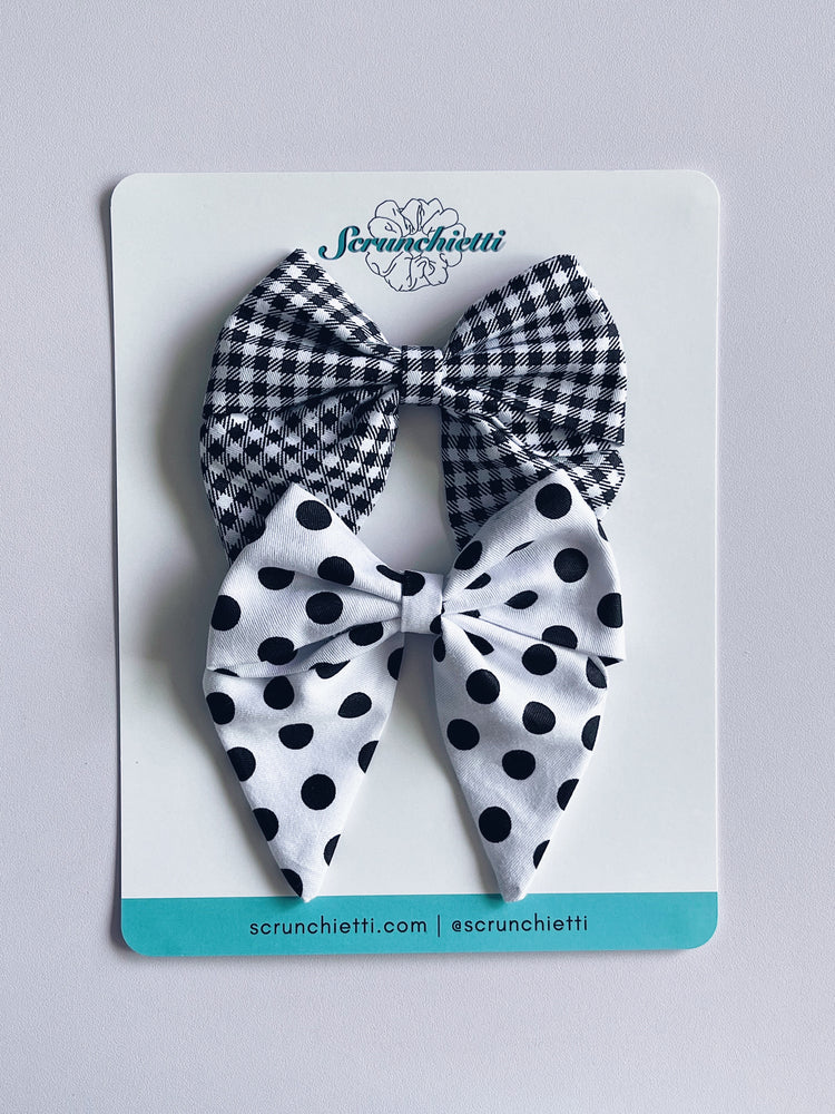 DALMATIAN | Midi Bows Set