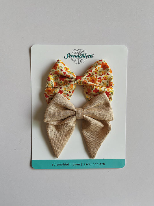 MARIGOLD | Midi Bows Set