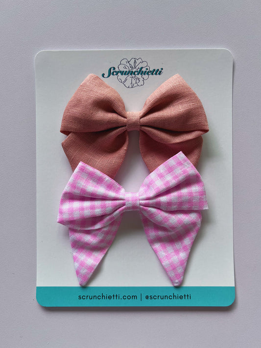 PINKS | Midi Bows Set